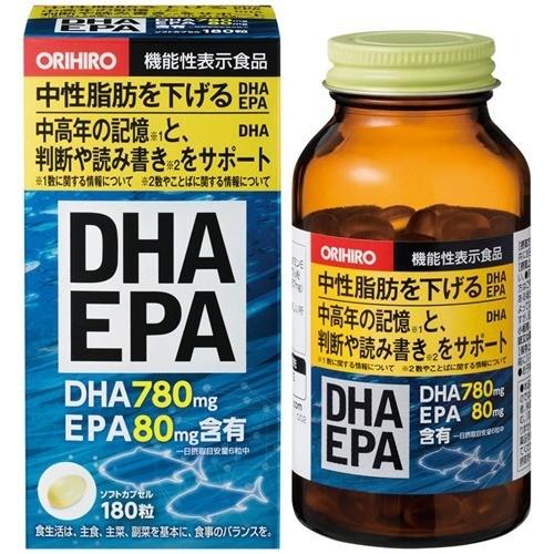 オリヒロ DHA EPA ( 180粒 )/ オリヒロ(サプリメント)｜soukai