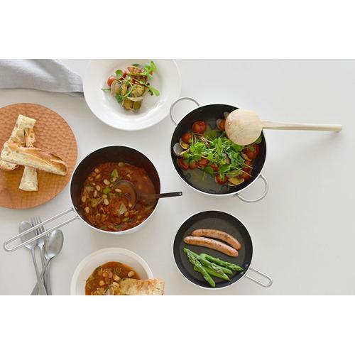 北陸アルミニウム デミプロファミリー スキレット 17cm S-1049 ( 1個