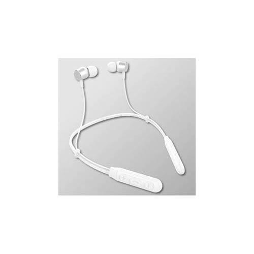 LAZOS Bluetoothイヤホン ネックバンド型 ホワイト L-BTE-W ( 1個