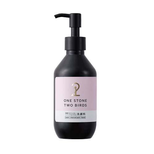 ワンストーンツーバーズ パックもできる洗顔料 ブラック ( 150ml ワンストーンツーバーズ パックもできる洗顔料 ブラック ( 150ml