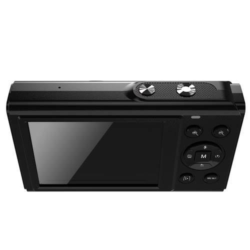 デジカメ 4K デジタルカメラ 4400万画素 フルHD  子ども 修学旅行 黒 デジタルカメラ 4400万画素 4K録画 32GBカード付 ブラック ( 1セット