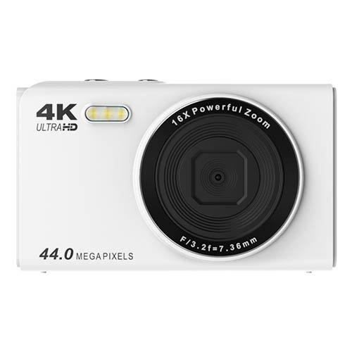 デジタルカメラ 4400万画素 4K録画 32GBカード付 ホワイト ( 1セット