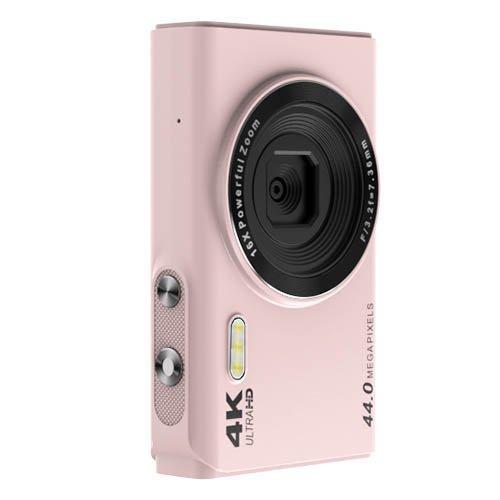 デジタルカメラ 4400万画素 4K録画 32GBカード付 ピンク ( 1セット
