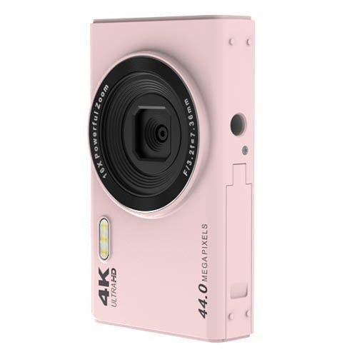 デジタルカメラ 4400万画素 4K録画 32GBカード付 ピンク ( 1セット