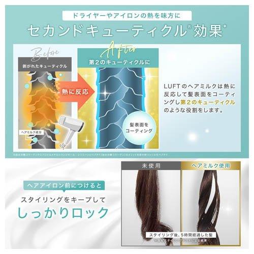 LUFT ケア＆デザインヘアミルク 心うるおうサボンの香り 本体 ( 100ml