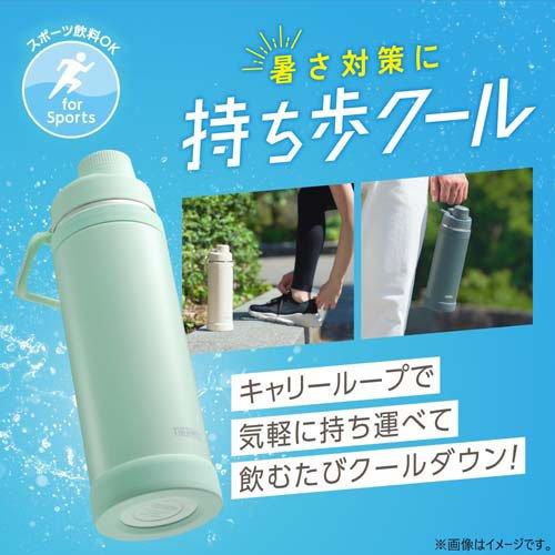サーモス 真空断熱スポーツボトル 保冷専用 750ml マットブラック FJU
