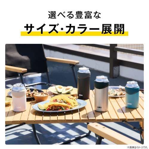 サーモス 保冷缶ホルダー 350ml缶用 2wayタイプ ブラック JDU-350 BK