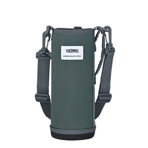 サーモス マイボトルポーチ 約1L用 ストラップ付き グレー APO-1000 GY