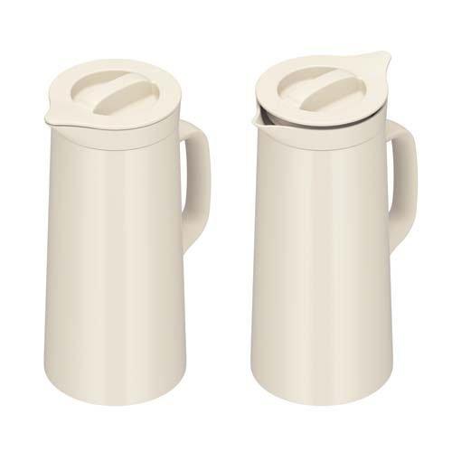サーモス 食洗機対応 ステンレスポット 1L ホワイトサンド TTH-1000