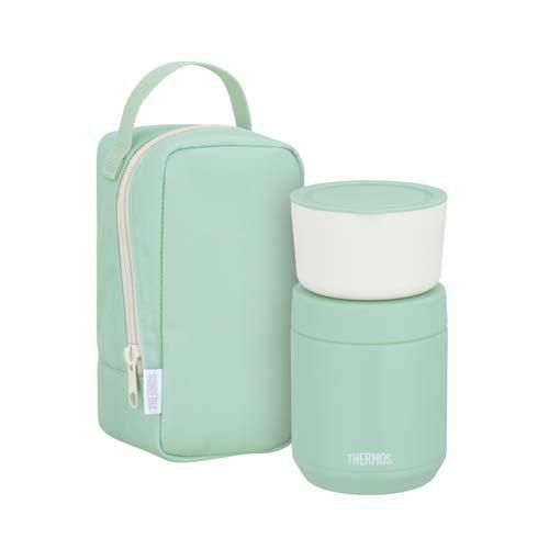 サーモス 食洗機対応 真空断熱スープランチセット 550ml ミント