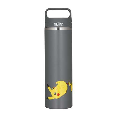 ピカチュウサーモススープジャー他 サーモス 真空断熱ケータイマグ 600ml ピカチュウ ストーンブラック