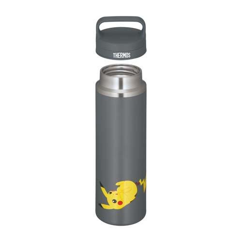 サーモス 真空断熱ケータイマグ 600ml ピカチュウ ストーンブラック