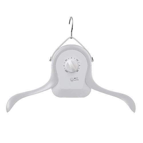 サンコー シワを伸ばすハンガー型乾燥機 アイロンいら〜ず ホワイト
