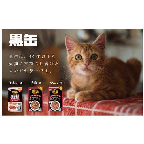 【さら】黒缶パウチ　70g 12袋入詰め合わせ　１０箱　１２０袋 黒缶 パウチ まぐろとかつお ( 70g*12袋入 )/ 黒缶シリーズ : 爽快