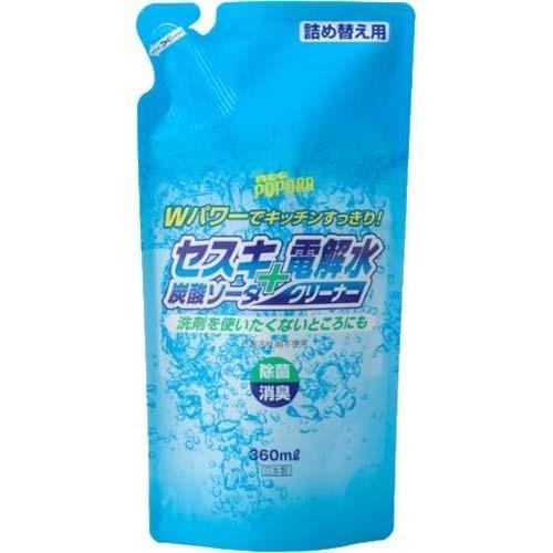 ネオポポラ セスキ炭酸ソーダ 電解水クリーナー 詰め替え 360ml フルーツ洗剤ネオポポラ 独特な