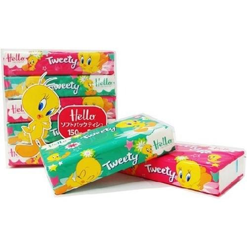 ハロー ソフトパックティッシュ トゥイーティー 300枚 150組 5コパック ハロー 爽快ドラッグ 通販 Yahoo ショッピング