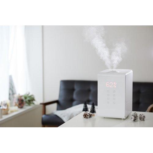 LIVCETRA ハイブリッド加湿器 ホワイト LSH-6051／W ( 1台 ) : 爽快