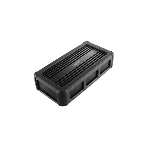 ロジテック USB4対応 M.2 SSDケース NVMe アルミボディ ブラック ( 1個