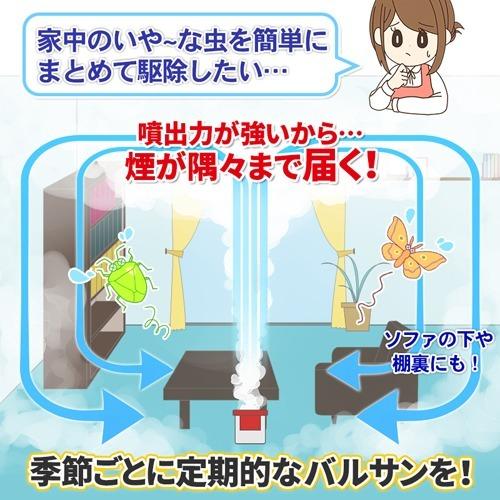 バルサン ワンタッチ 煙タイプ 12〜16畳用 ( 40g )/ : 爽快