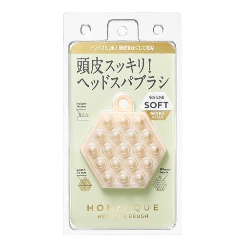 新品未開封　チャップアップ　ヘッドスパブラシ　・クレンジングジェル付 ヘッドスパブラシ ソフト マッサージブラシ ( 1個 )/ ハニーク : 爽快