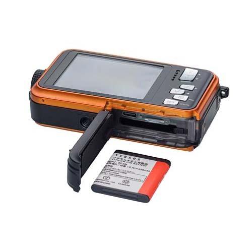 ベルソス 防水防塵デジタルカメラ オレンジ W150-VS-OR ( 1セット