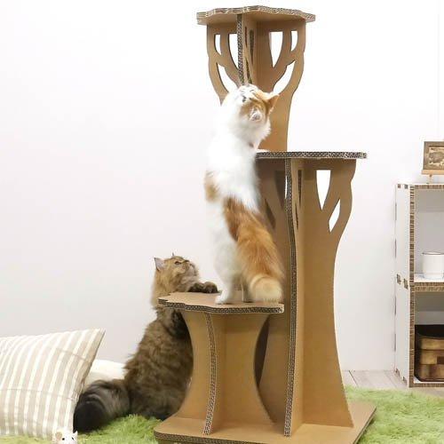 ツリーステップ キャットタワー ( 1台 )/ paper new standardの画像