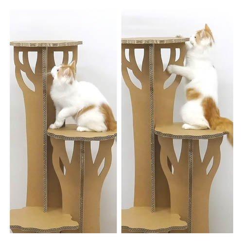 ツリーステップ キャットタワー ( 1台 )/ paper new standardの画像