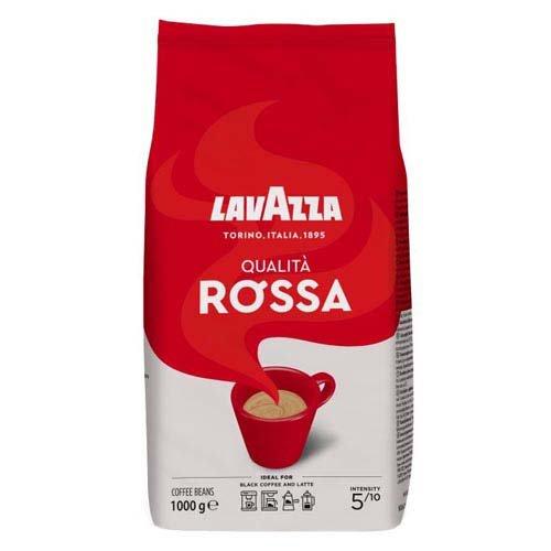 ラバッツァ クオリタ・ロッサ 豆1kgx5袋 レギュラーコーヒー エスプレッソ ラバッツァ クオリタロッサ 豆 ( 1kg )/ コーヒー豆 大容量