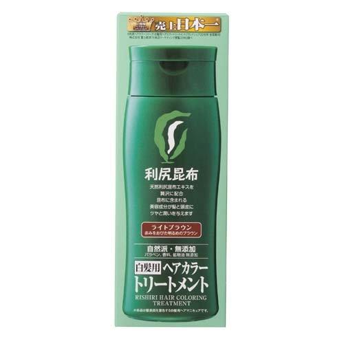 利尻ヘアカラートリートメント ライトブラウン ( 200g )/ 利尻 ( 白髪隠し ) : 4582142694034 : 爽快ドラッグ - 通販  - Yahoo!ショッピング