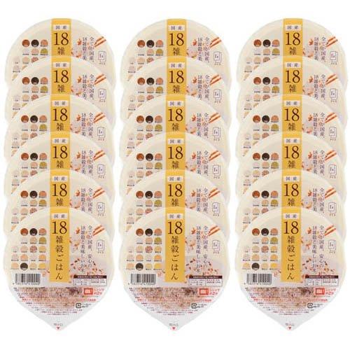 アイズ 国産 18雑穀ごはん ( 160g*18食入 )/ パックご飯 パック米