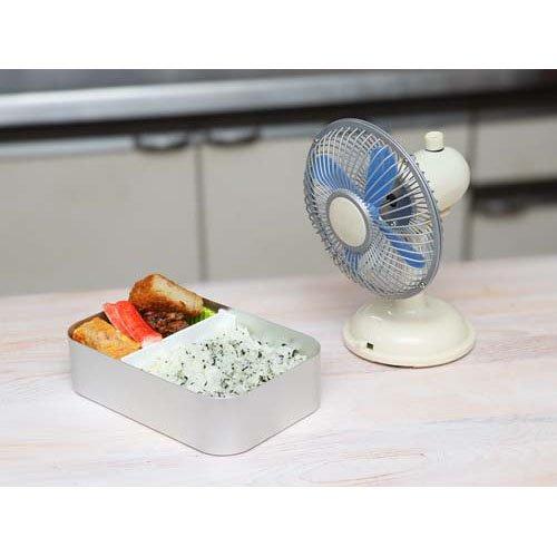 レトロ ミニ扇風機 卓上 電池式・USB QT-628 ( 1台 )/ ヒラカワ : 爽快