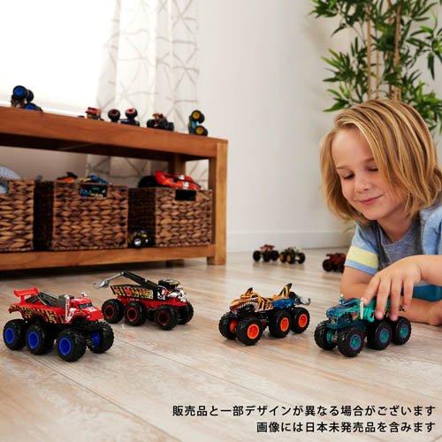 ホットウィール モンスタートラックトランスポーターAst ミニカー4台