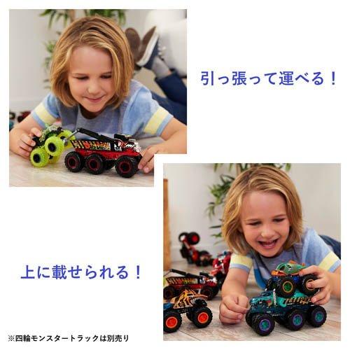 ホットウィール モンスタートラックトランスポーターAst ミニカー4台