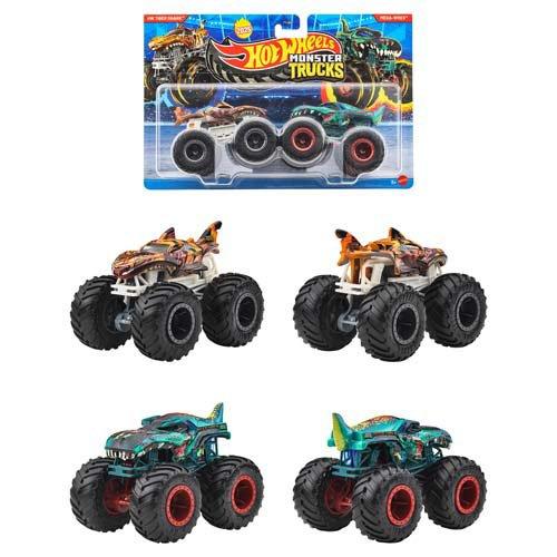 ホットウィール モンスタートラック 1：64 2パックAst ミニカー FYJ64
