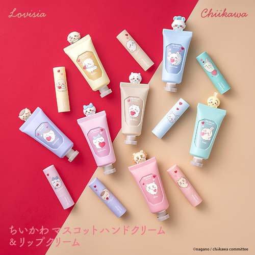 Lovisiaちいかわリップクリーム ハートシリーズ くりまんじゅう ( 4g