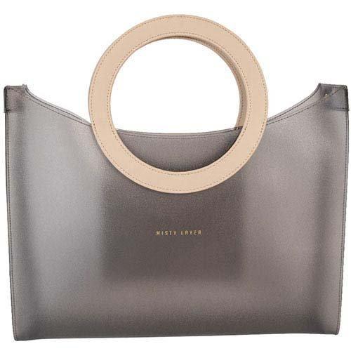 MISTY LAYER トートバッグ リングタイプ Ri  スモーク MLTbR-SM(1個)[バッグ リュック] MISTY LAYER トートバッグ リングタイプ Ri スモーク MLTbR-SM ( 1個
