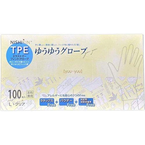 NISHIKIN ゆうゆうグローブ TPE エラストマーフィットグローブ Lサイズ