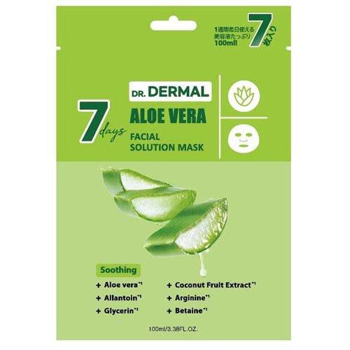 ドクターダーマル 7daysフェイシャルソリューションマスク アロエベラ