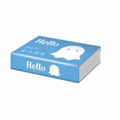 ハロー ソフトパックティッシュ ケース販売 ( 5個×20パック(1個150組