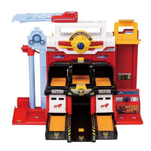 新品未開封　バンダイ　ちびっこバス タヨ 動く消防署プレイセット ちびっこバス タヨ 動く消防署プレイセット ( 1セット )/ バンダイ