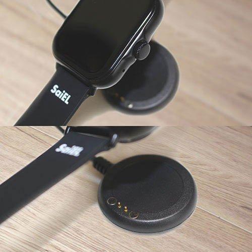 SaiEL スマホがなくても使えるスマートウォッチ ブラック ( 1個入