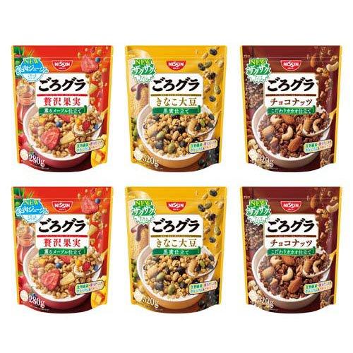 企画品)日清シスコ ごろグラ 3種*2袋アソート ( 1セット )/ ごろっと