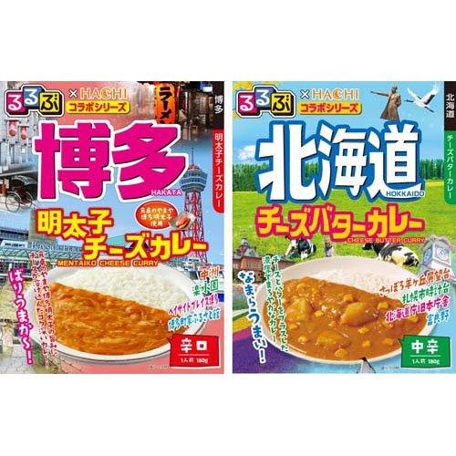 企画品)るるぶ×ハチ食品 ご当地カレー食べ比べ14種アソートセット ( 1