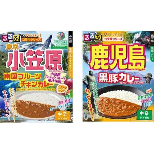 企画品)るるぶ×ハチ食品 ご当地カレー食べ比べ14種アソートセット ( 1