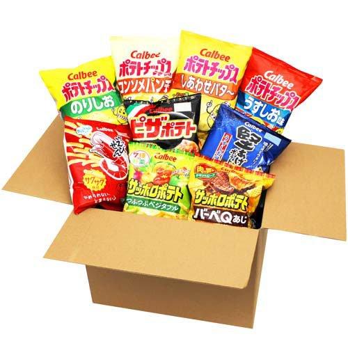 企画品)カルビー人気スナック9種×3袋アソートセット ( 27袋(9種×3袋