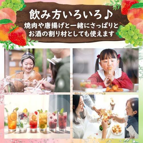 企画品)ミツカン 業務用 フルーティス 4種アソートセット ( 1000ml×4本