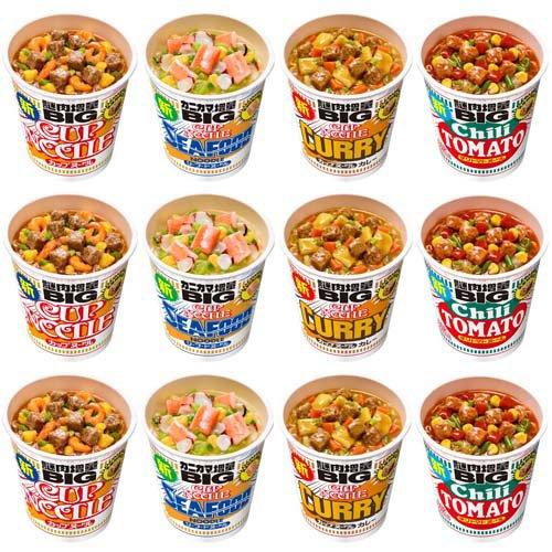 企画品)カップヌードル ビッグ4種12食アソート ( 1セット )/ カップ