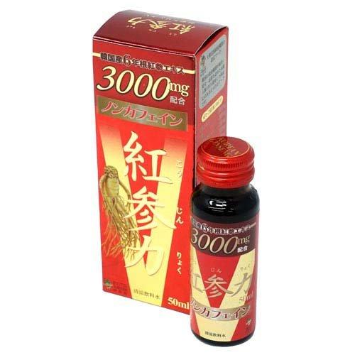 紅参力ドリンク V3000mg ( 50ml ) : 爽快ドラッグ - 通販 - Yahoo
