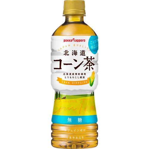 ポッカサッポロ 北海道 コーン茶 カフェインゼロ ( 525ml*24本入