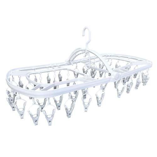 三宅化学 洗濯 物干し まとめて取り込める 角ハンガー 44ピンチ